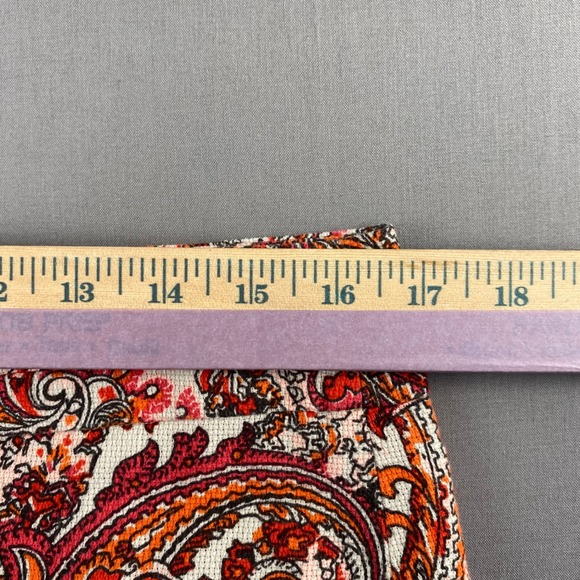 LOFT Paisley Print Skirt Women's Size 10 Knee Length - Picture 3 of 5